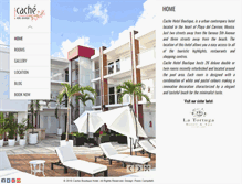 Tablet Screenshot of hotelcache.com